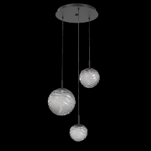 Hammerton CHB0092-03-MB-S-C01-L3 - Gaia Round Pendant Chandelier