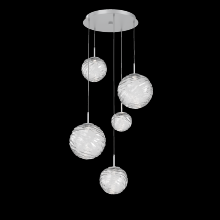 Hammerton CHB0092-05-CS-C-C01-L1 - Gaia Round Pendant Chandelier