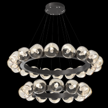 Hammerton CHB0095-2T-GP-GA-CA1-L3 - Luna Radial Ring Chandelier