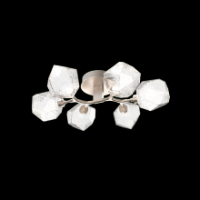 Hammerton CLB0039-01-BS-C-L1-RTS - Gem 6-Light Flush Mount-Metallic Beige Silver