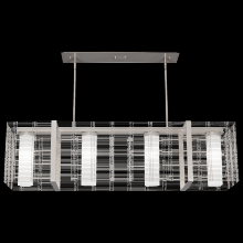 Hammerton PLB0020-60-BB-F-001-L1 - Downtown Mesh Linear Suspension-60-Burnished Bronze