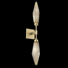 Hammerton IDB0050-02-GB-CB-L1 - Rock Crystal Double Sconce