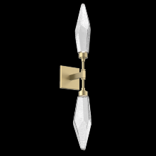 Hammerton IDB0050-02-GB-CC-L1 - Rock Crystal Double Sconce