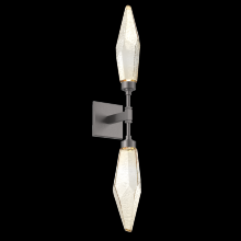 Hammerton IDB0050-02-GP-CA-L1 - Rock Crystal Double Sconce