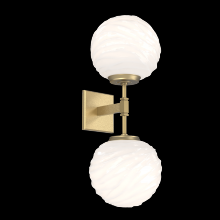 Hammerton IDB0092-02-GB-WL-L3 - Gaia Double Sconce