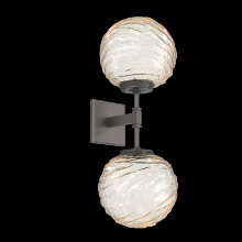 Hammerton IDB0092-02-GP-A-L1 - Gaia Double Sconce