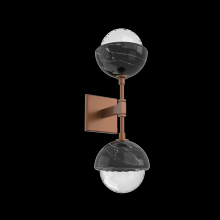 Hammerton IDB0093-02-BB-BC-L3 - Cabochon Double Sconce