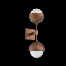 Hammerton IDB0093-02-BB-MC-L3 - Cabochon Double Sconce