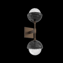 Hammerton IDB0093-02-FB-BC-L1 - Cabochon Double Sconce