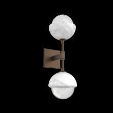 Hammerton IDB0093-02-FB-WC-L3 - Cabochon Double Sconce