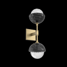 Hammerton IDB0093-02-GB-BC-L3 - Cabochon Double Sconce