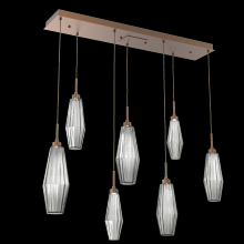 Hammerton PLB0049-07-BB-RS-C01-L1 - Aalto Linear 7pc Multi-Pendant