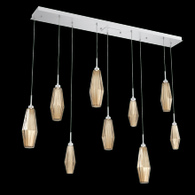 Hammerton PLB0049-09-CS-RB-C01-L1 - Aalto Linear 9pc Multi-Pendant