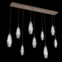 Hammerton PLB0049-09-FB-RS-C01-L1 - Aalto Linear 9pc Multi-Pendant