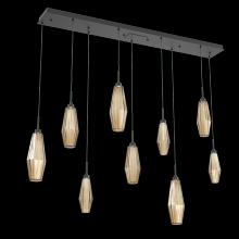 Hammerton PLB0049-09-MB-RB-C01-L3 - Aalto Linear 9pc Multi-Pendant