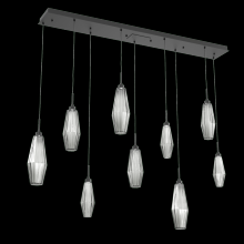 Hammerton PLB0049-09-MB-RS-C01-L1 - Aalto Linear 9pc Multi-Pendant