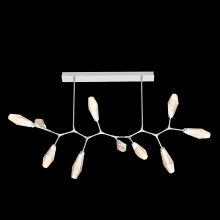 Hammerton PLB0049-BC-CS-RA-001-L1 - Aalto 10pc Branch-Classic Silver-Optic Rib Blown Glass