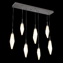 Hammerton PLB0050-07-GP-CA-C01-L1 - Rock Crystal Linear 7pc Multi-Pendant