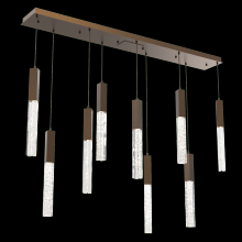 Hammerton PLB0060-09-FB-GC-C01-L3 - Axis Linear 9pc Multi-Pendant