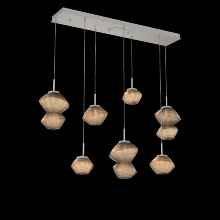 Hammerton PLB0089-07-BS-B-C01-L1 - Mesa Linear Pendant Chandelier