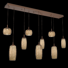 Hammerton PLB0091-09-BB-B-C01-L1 - Vessel Linear 9pc Multi-Pendant