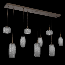 Hammerton PLB0091-09-FB-S-C01-L1 - Vessel Linear 9pc Multi-Pendant