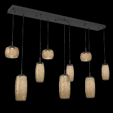 Hammerton PLB0091-09-MB-B-C01-L1 - Vessel Linear 9pc Multi-Pendant