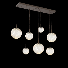 Hammerton PLB0092-07-FB-A-C01-L1 - Gaia Linear Multi-Pendant Chandelier