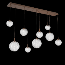 Hammerton PLB0092-09-BB-C-C01-L3 - Gaia Linear Multi-Pendant Chandelier