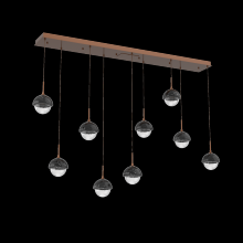 Hammerton PLB0093-09-BB-BC-C01-L3 - Cabochon Linear Pendant Chandelier