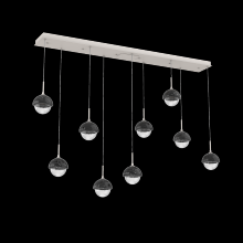 Hammerton PLB0093-09-BS-BC-C01-L3 - Cabochon Linear Pendant Chandelier