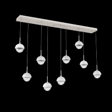 Hammerton PLB0093-09-BS-WC-C01-L3 - Cabochon Linear Pendant Chandelier