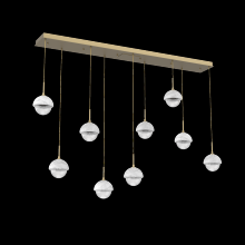 Hammerton PLB0093-09-GB-WC-C01-L3 - Cabochon Linear Pendant Chandelier