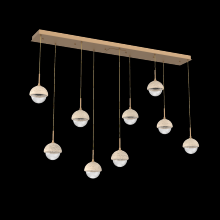 Hammerton PLB0093-09-NB-TC-C01-L3 - Cabochon Linear Pendant Chandelier