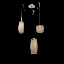 Hammerton SCB0091-03-BS-B-C01-L1 - Vessel Round 3pc Swag Multi-Pendant