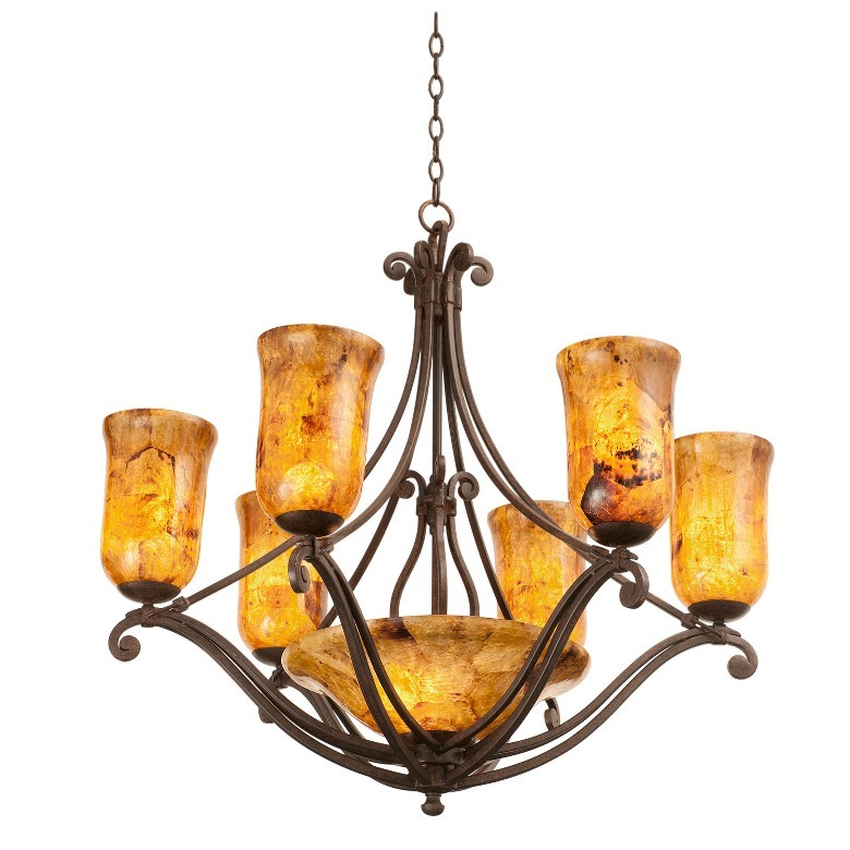 Somerset 6 Arm Chandelier