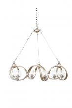 Kalco 502750PT - Madison 6 Light Chandelier