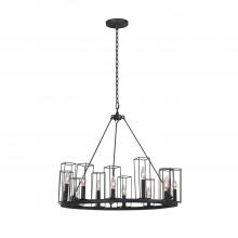 Kalco 507770BI - Allston 12 Light Chandelier