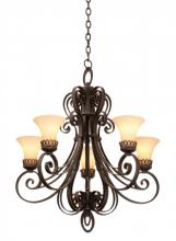 Kalco 5198MG/1356 - Mirabelle 5 Light Chandelier