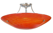 Stone Lighting CL502RDBZCF26 - Ceiling Neptune Grande Red Bronze CF GU10 3x26W