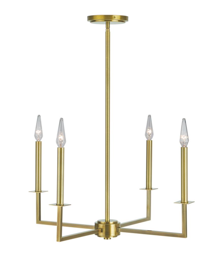 Ray Chandelier - Aged Brass