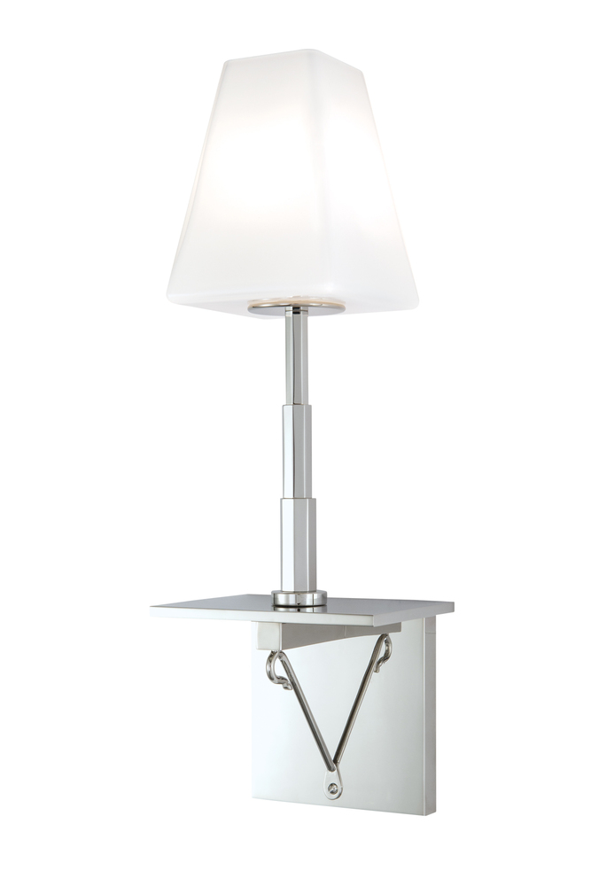 Metro Sconce - Polished Nickel