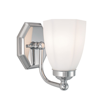 Norwell 8318-CH-HXO - Trevi 1 Light Sconce - Chrome