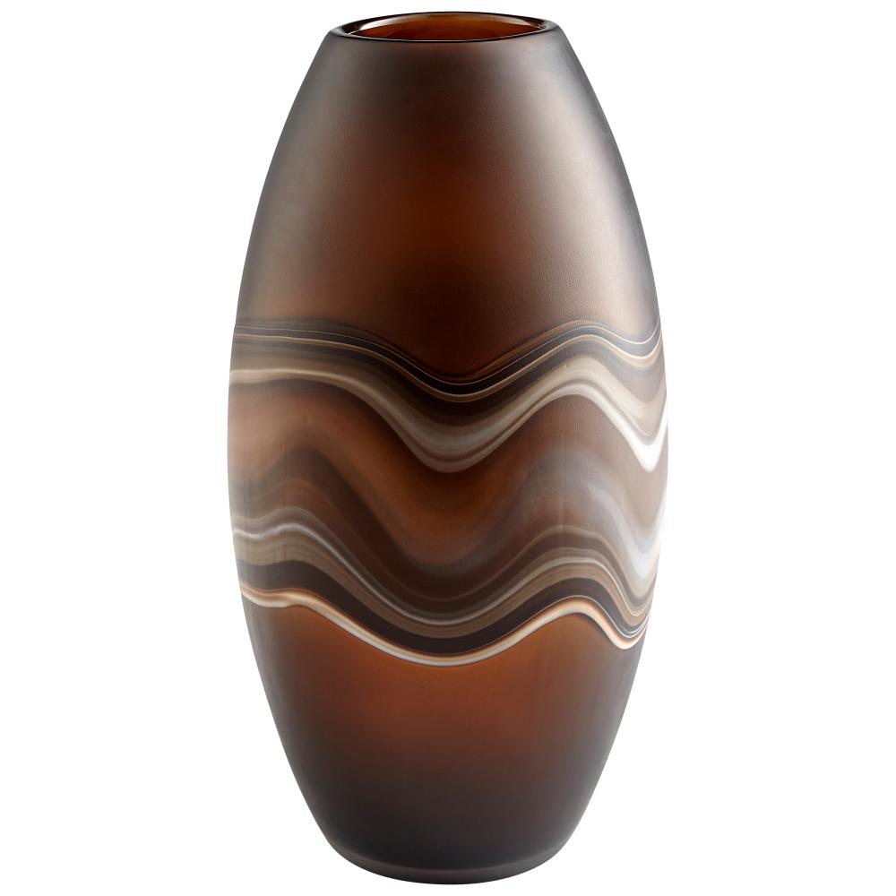 Nina Vase|Amber Swirl-LG