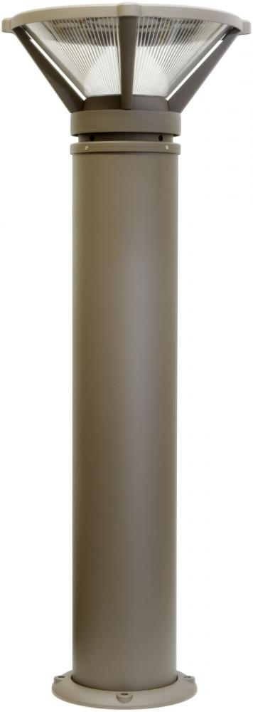 CAST ALUM BOLLARD 35W HPS 120V