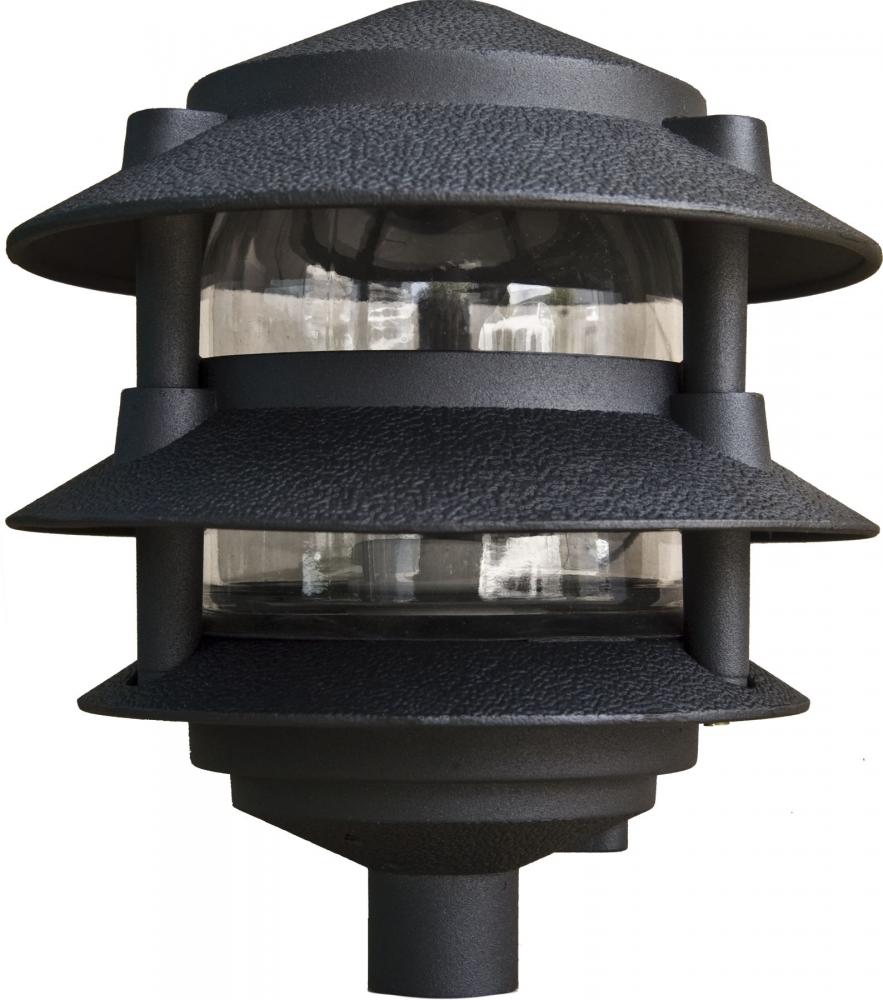 PAGODA FIX 3 TIER 6" TOP 3"BASE 6W LED 120V FILAMENT