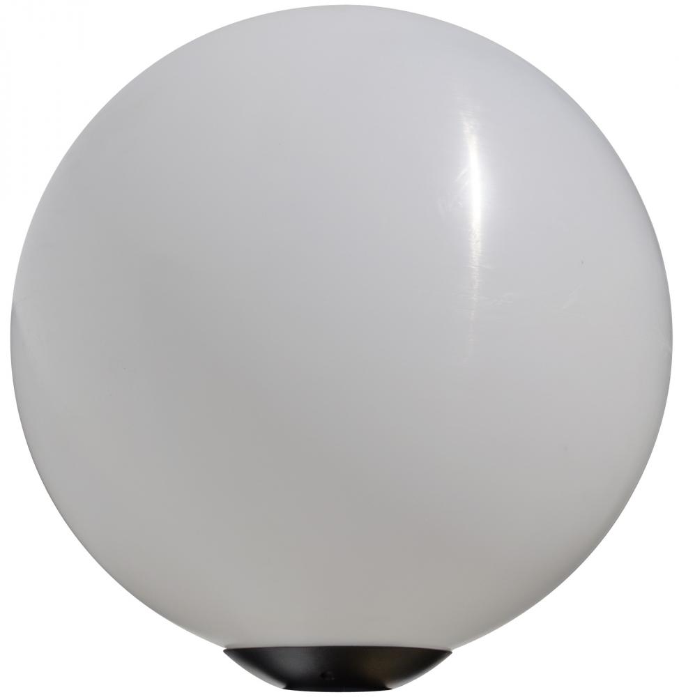 18" GLOBE FIX BLACK 16W LED 85-265V