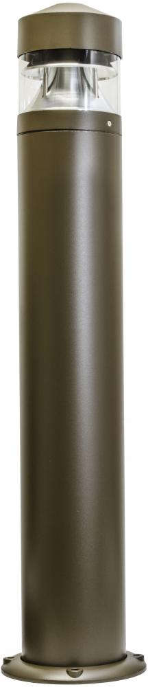 CAST ALUM BOLLARD 70W HPS 120V