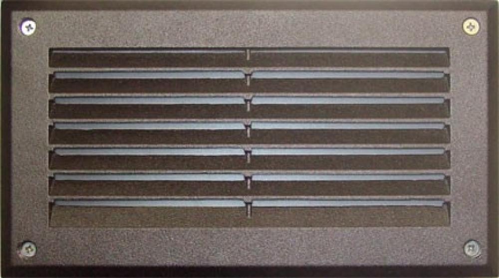 STEP LIGHT LOUVERED DOWN INCAND 120V