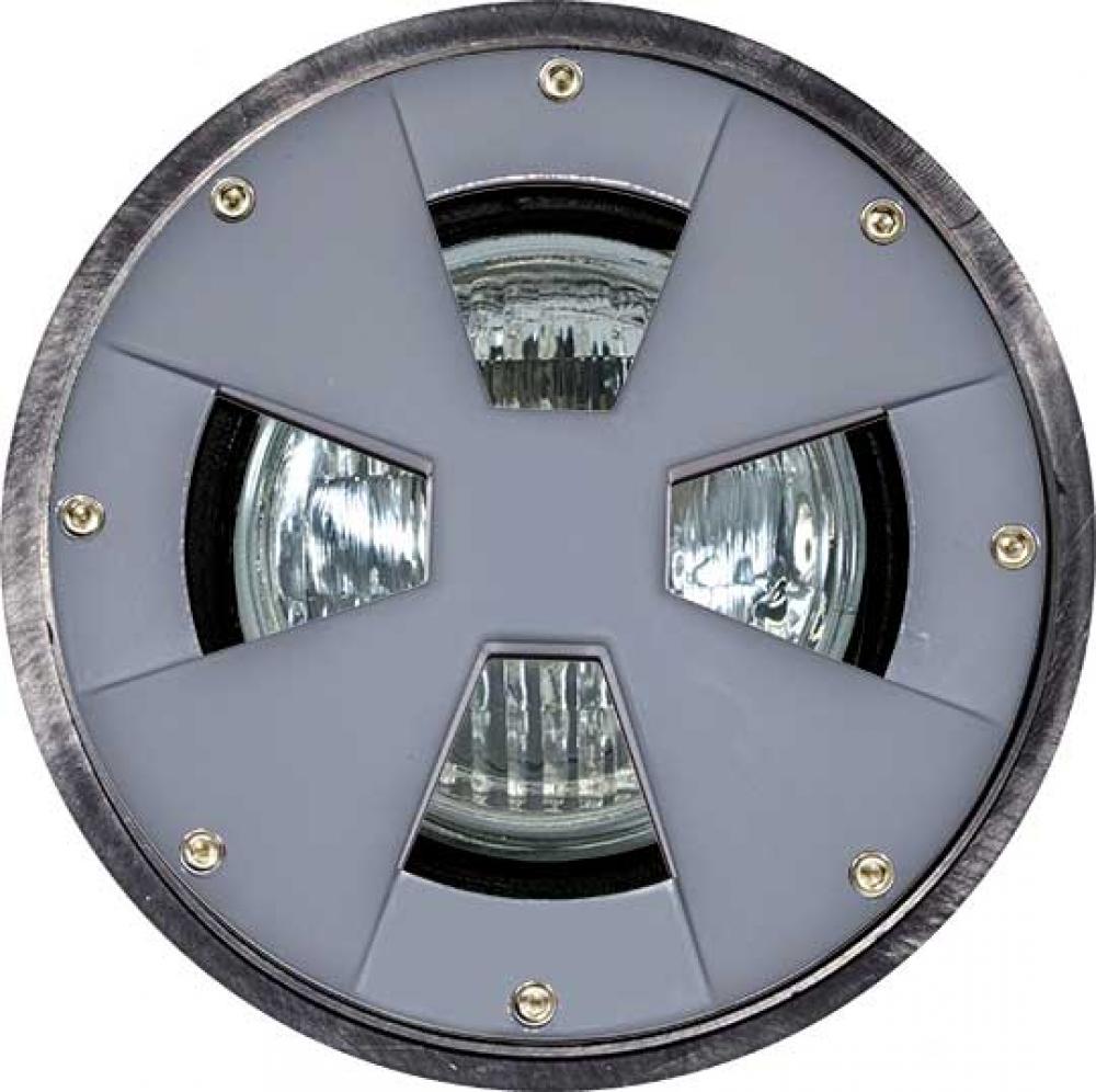 WELL LIGHT W/DRIVEOVER CVR W/ SLV 9W LED PAR36 12V